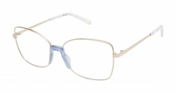 Humphrey's 592054 Eyeglasses, Gold/Blue - 20 (GLD)