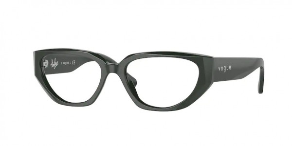 Vogue VO5439 Eyeglasses, 3000 DARK GREEN (GREEN)