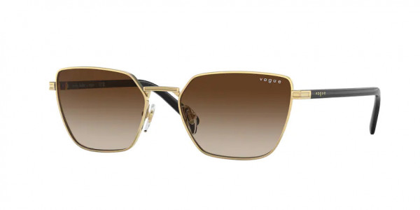 Vogue VO4245S Sunglasses, 280/13 GOLD BROWN GRADIENT (GOLD)