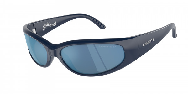 Arnette AN4302 CATFISH Sunglasses, 275422 CATFISH DARK BLUE DARK GREY MI (BLUE)