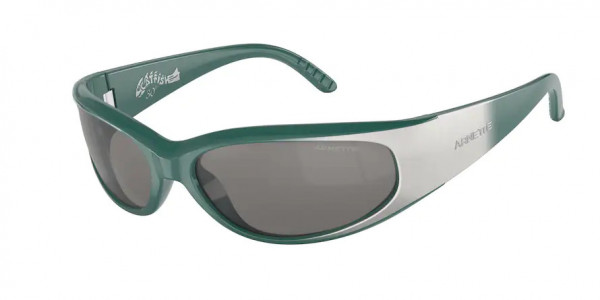 Arnette AN4302 CATFISH Sunglasses, 28176G CATFISH GREEN GRAD METAL SILVE (GREEN)