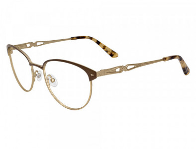 Cashmere CASH4202 Eyeglasses, C-1 Brown Yellow Gold