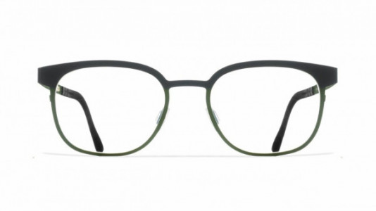 Blackfin Boston [BF971] Eyeglasses, C1440 - Black/Green