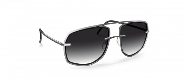 Silhouette New York Sky 8733 Sunglasses, 7000 Classic Grey Gradient