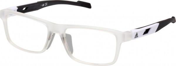 adidas SP5028 Eyeglasses, 027 - Crystal / Matte Black
