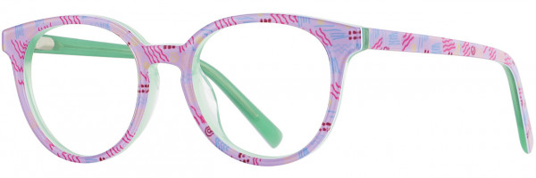 db4k Katie Eyeglasses, Pink / Mint