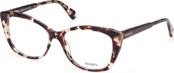 MAX&Co. MO5016 Eyeglasses, 052 - Dark Havana / Dark Havana