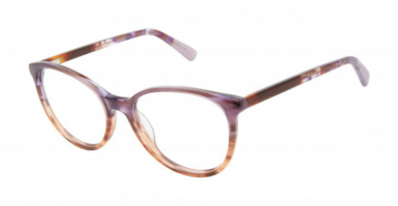 BOTANIQ BIO1006T Eyeglasses, Brown/Purple (BRN)