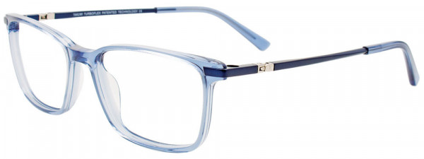 Takumi TK1208 Eyeglasses, 050 - Transparent Blue / Blue