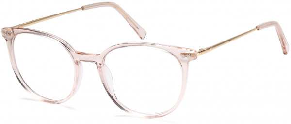 Di Caprio DC215 Eyeglasses, Champagne Gold