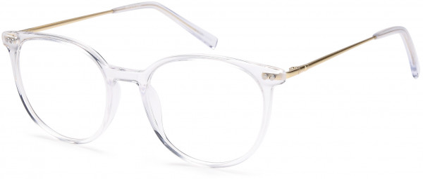 Di Caprio DC215 Eyeglasses, Crystal Gold
