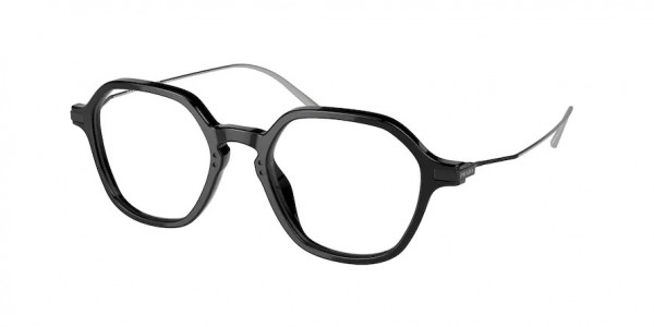 Prada PR 07YV Eyeglasses, 1AB1O1 BLACK