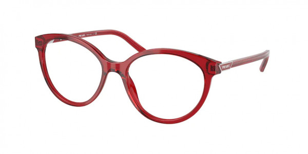 Prada PR 08YV Eyeglasses, 08Z1O1 FIRE CRYSTAL (RED)