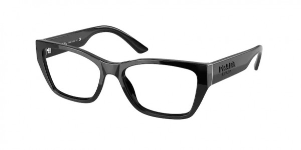 Prada PR 11YVF Eyeglasses, 1AB1O1 BLACK