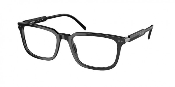 Prada PR 13YV Eyeglasses, 1AB1O1 BLACK