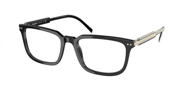 Prada PR 13YV Eyeglasses, AAV1O1 BLACK
