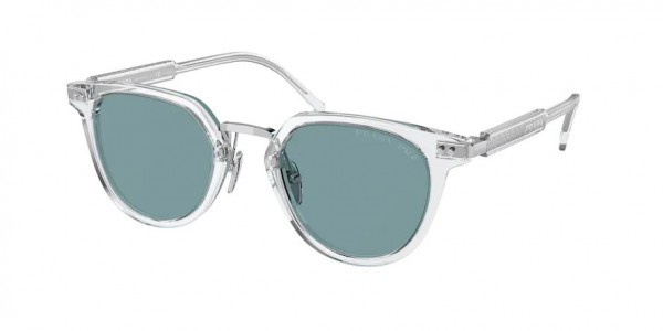 Prada PR 17YS Sunglasses, 2AZ04D CRYSTAL POLAR GREEN (WHITE)
