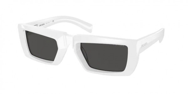 Prada PR 24YS Sunglasses, 4615S0 WHITE DARK GREY (WHITE)