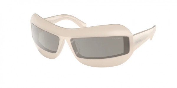 Prada PR 30YS Sunglasses, 13D2B0 OPAL NUDE LIGHT GREY MIRROR SI (PINK)