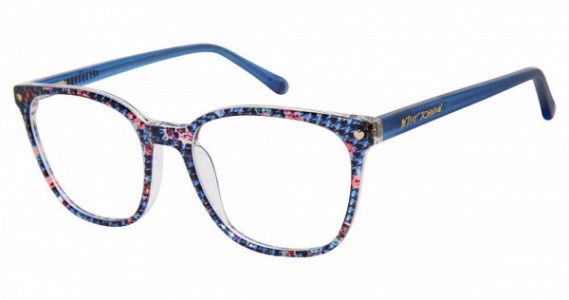 Betsey Johnson BJG PRINTS CHARMING Eyeglasses, blue
