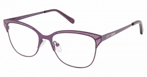 Betsey Johnson BJG SHEEN Eyeglasses, purple