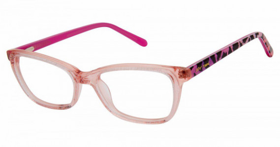 Betsey Johnson BJG WINK Eyeglasses, rose