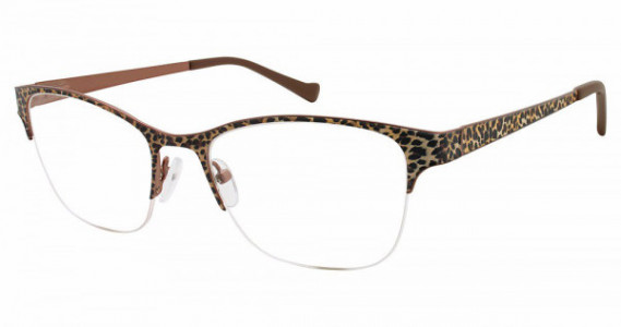 Betsey Johnson BET GYPSY ROSE Eyeglasses, brown