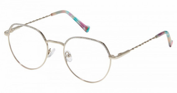 Betsey Johnson BET PRETTY FLY Eyeglasses, silver