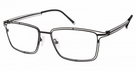 Stepper STE 40173 EURO Eyeglasses, black