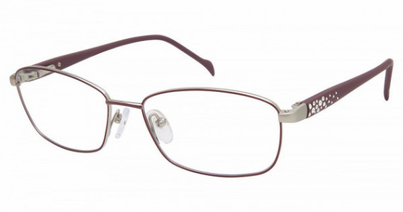 Stepper STE 50117 Eyeglasses, burgundy