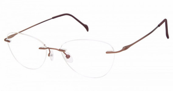 Stepper STE 93634 SI Eyeglasses, brown