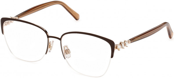 Swarovski SK5444 Eyeglasses, 071 - Bordeaux/other
