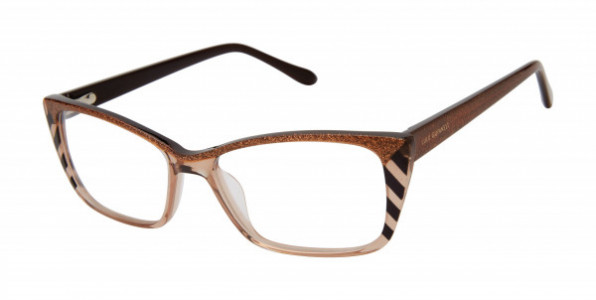 Lulu Guinness L937 Eyeglasses, Brown (BRN)