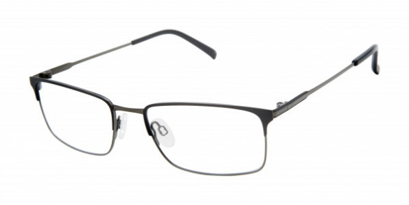 TITANflex M1004 Eyeglasses, Black/Dark Gunmetal (BLK)