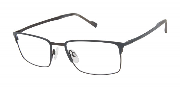 TITANflex 827069 Eyeglasses, Navy/Dark Gunmetal - 70 (NAV)