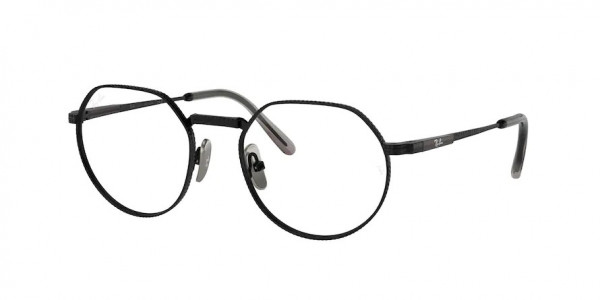 Ray-Ban Optical RX8265V JACK TITANIUM Eyeglasses, 1237 JACK TITANIUM BLACK (BLACK)