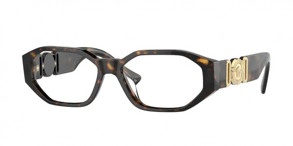 Versace VE3320U Eyeglasses, 108 HAVANA (TORTOISE)