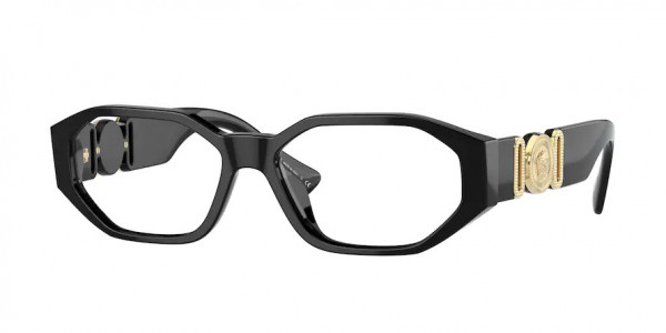 Versace VE3320U Eyeglasses, GB1 BLACK