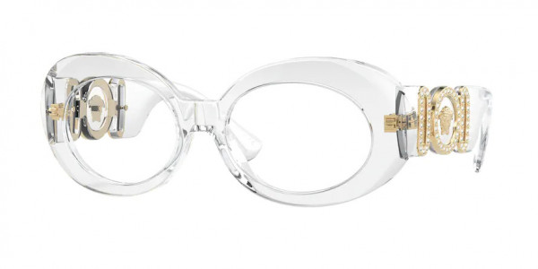 Versace VE4426BU Sunglasses, 148/1W CRYSTAL CLEAR (WHITE)