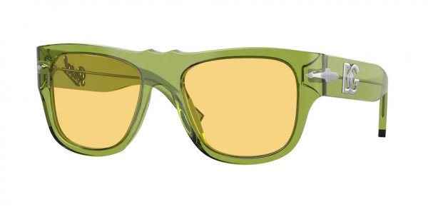 Persol PO3294S Sunglasses, 1165R6 TRANSPARENT GREEN (GREEN)