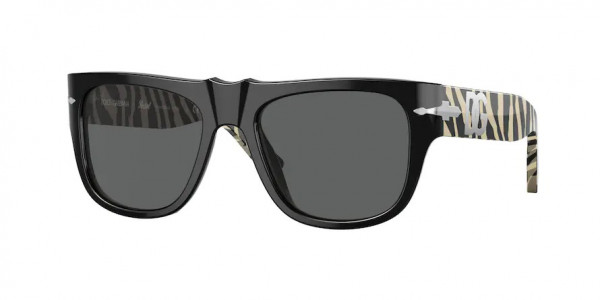 Persol PO3295S Sunglasses, 1164B1 BLACK (BLACK)