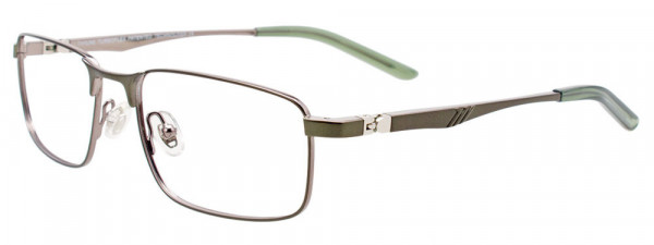 Takumi TK1202 Eyeglasses, 060 - St Grn & Sh Sil/St Gr & Sh Sil