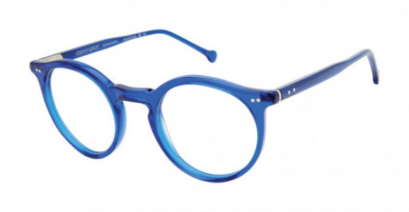 Colors In Optics C1140 BESPECKLED II Eyeglasses, BL ROYAL BLUE CRYSTAL
