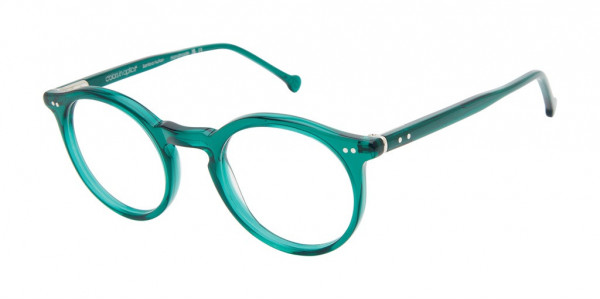 Colors In Optics C1140 BESPECKLED II Eyeglasses, GRN EMERALD GREEN