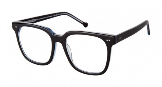 Colors In Optics C1143 WATERMILL Eyeglasses, OXS BLACK OVER SMOKE