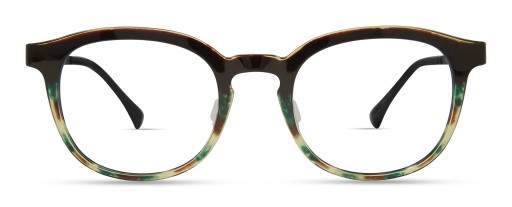 Modo 7050A Eyeglasses, BLACK TORT GRADIENT (GLOBAL FIT)