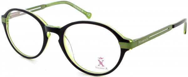 Vicomte A. VA40040 Eyeglasses, C1 BLACK/ BLUE