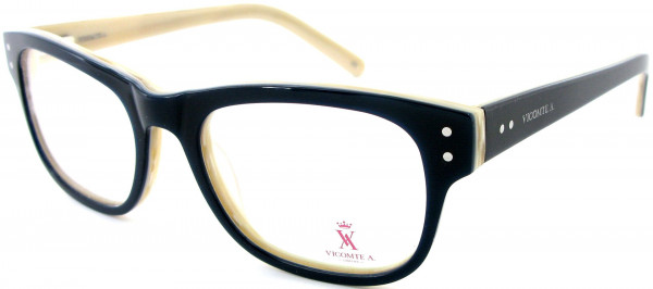Vicomte A. VA40066 Eyeglasses, C1 BLACK/CREAM
