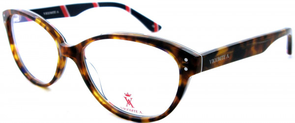 Vicomte A. VA40071 Eyeglasses, C2 TORTOISE/ BLUE STRIPE