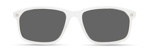 ECO by Modo BEECH Eyeglasses, CRYSTAL - SUN CLIP